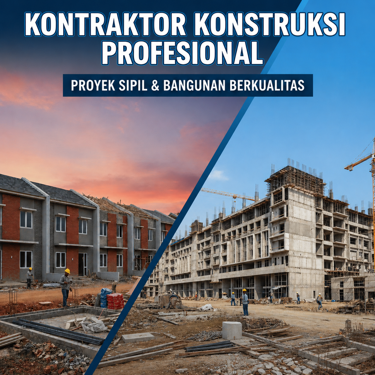 Thumbnail Kontraktor Konstruksi Profesional untuk Proyek Sipil & Bangunan Berkualitas